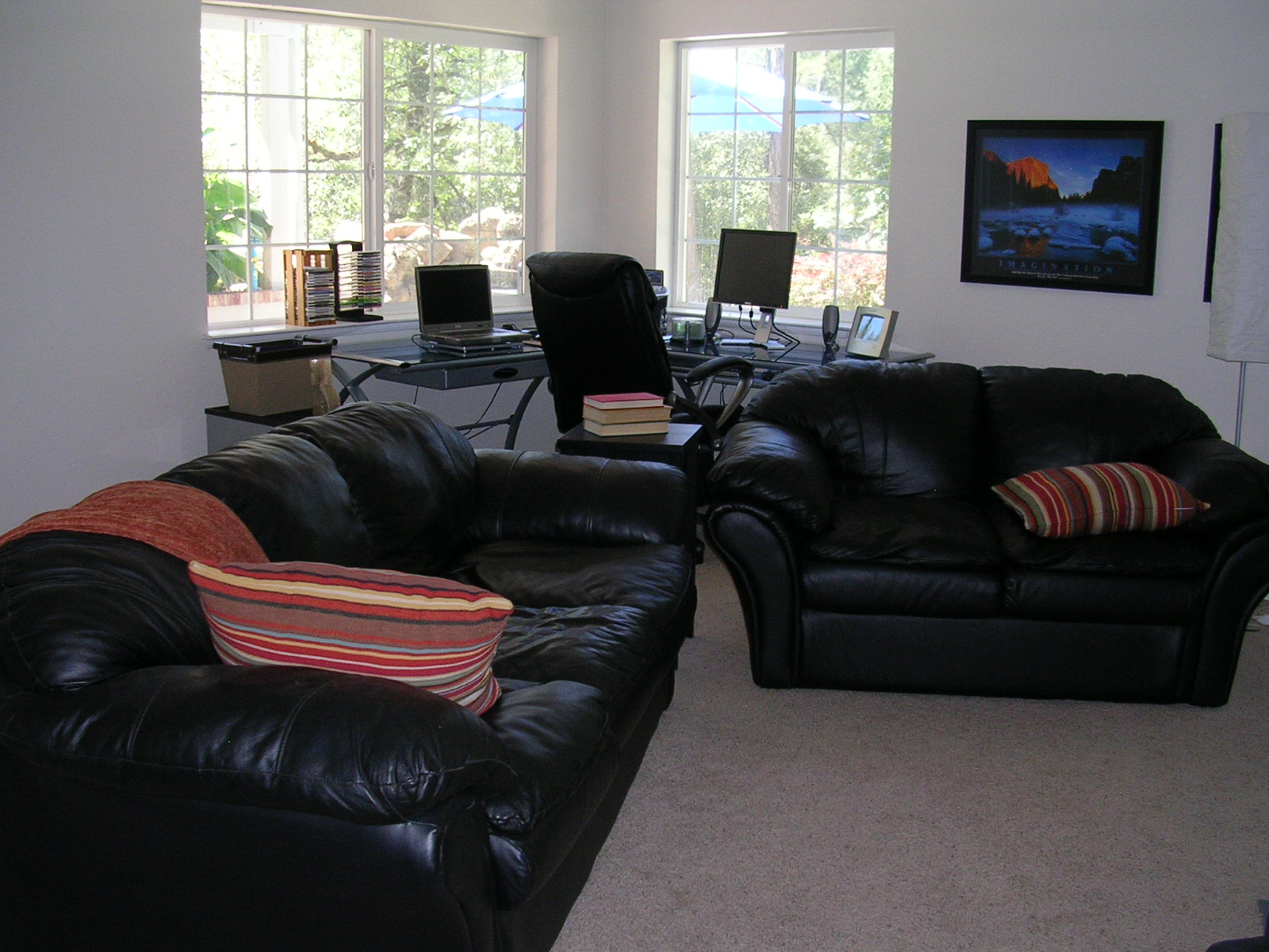 Downstairs bonus room with closet, full bathroom and private entrance.