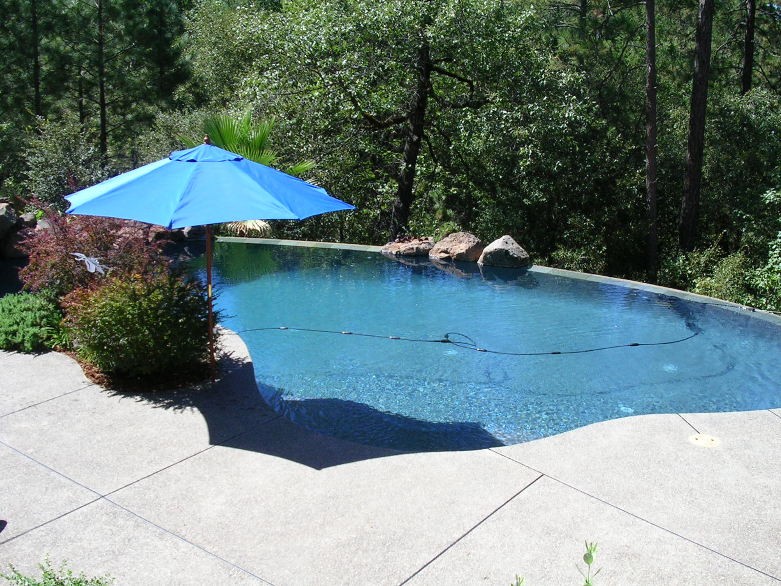 Geremia custom built infinity pool.