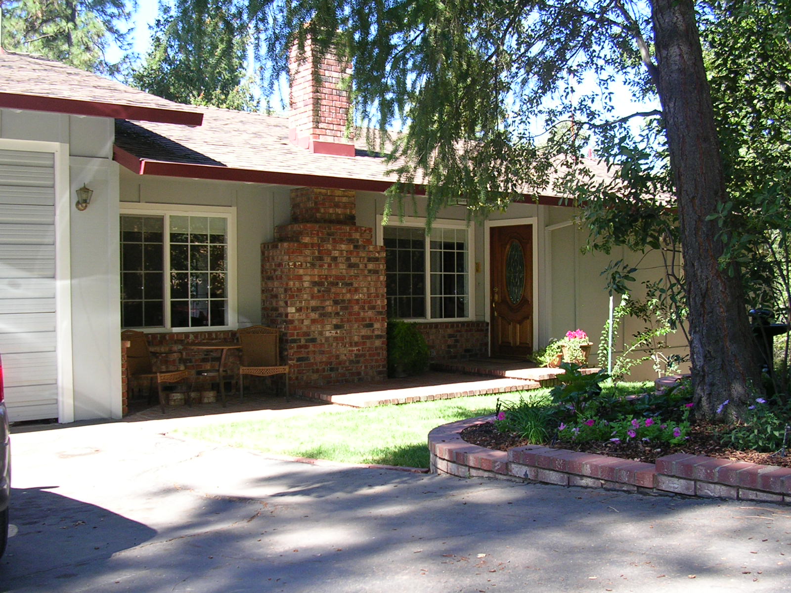 Front entryway to home.